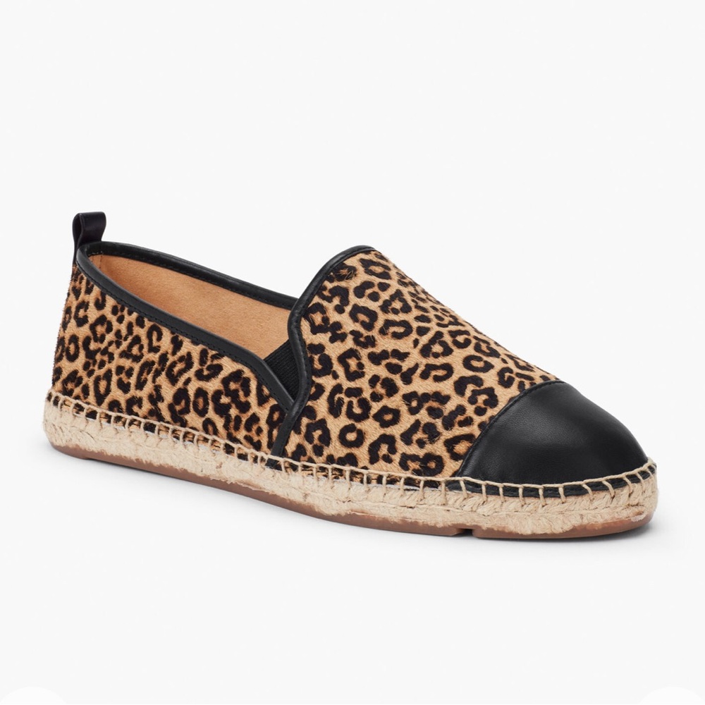 Talbots Brown and Black Leopard Print Loafers - Picture 2 of 6